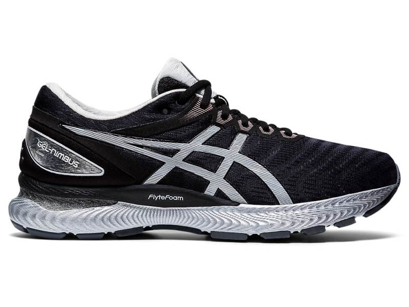 Sapatilhas Running Asics GEL-NIMBUS 22 Homem Pretas, 7535A896.179